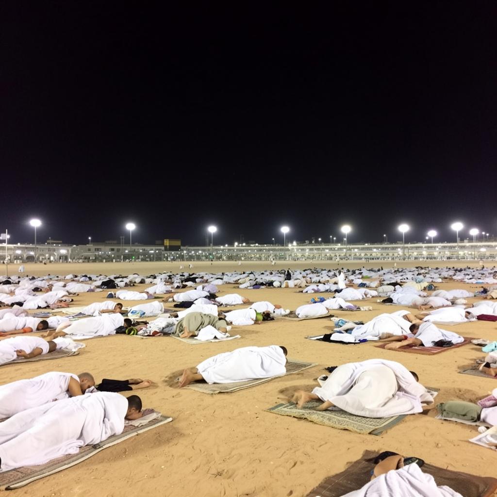 Muzdalifah — Night Under the Stars